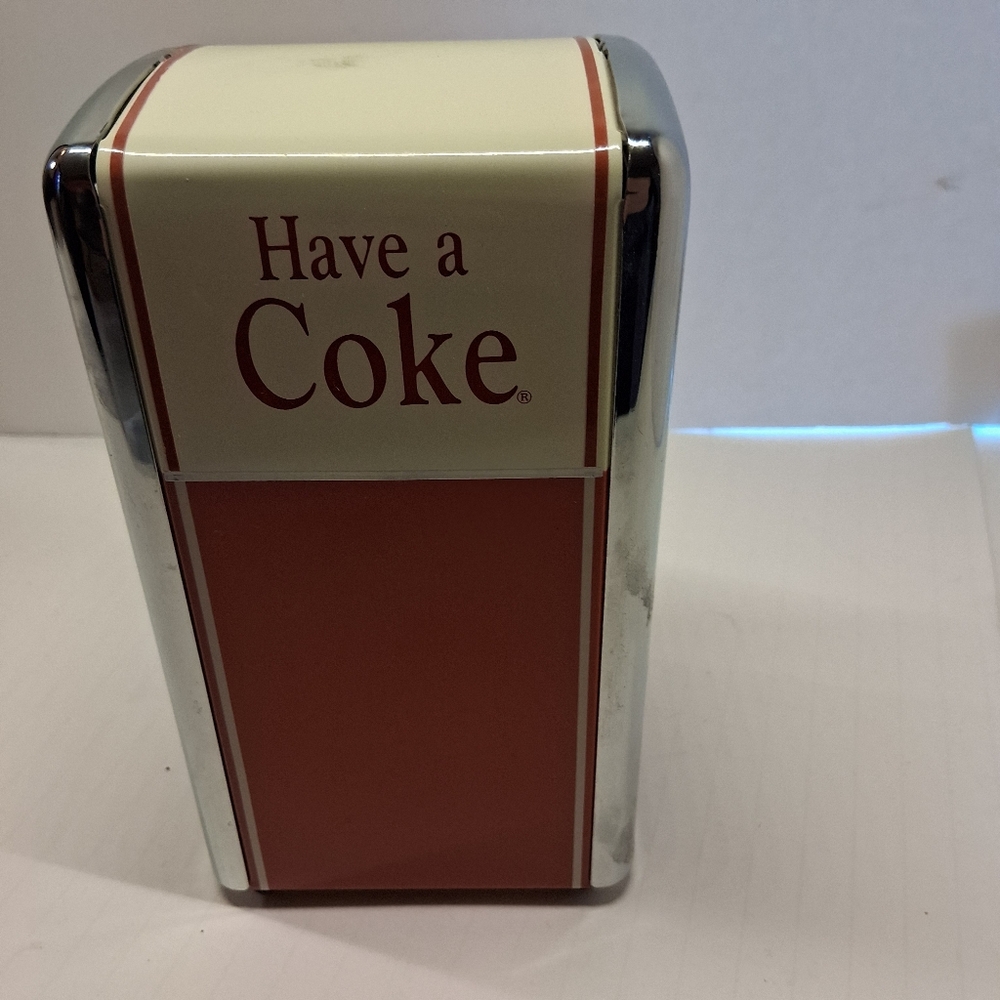 1992 Coca-Cola Napkin Dispenser